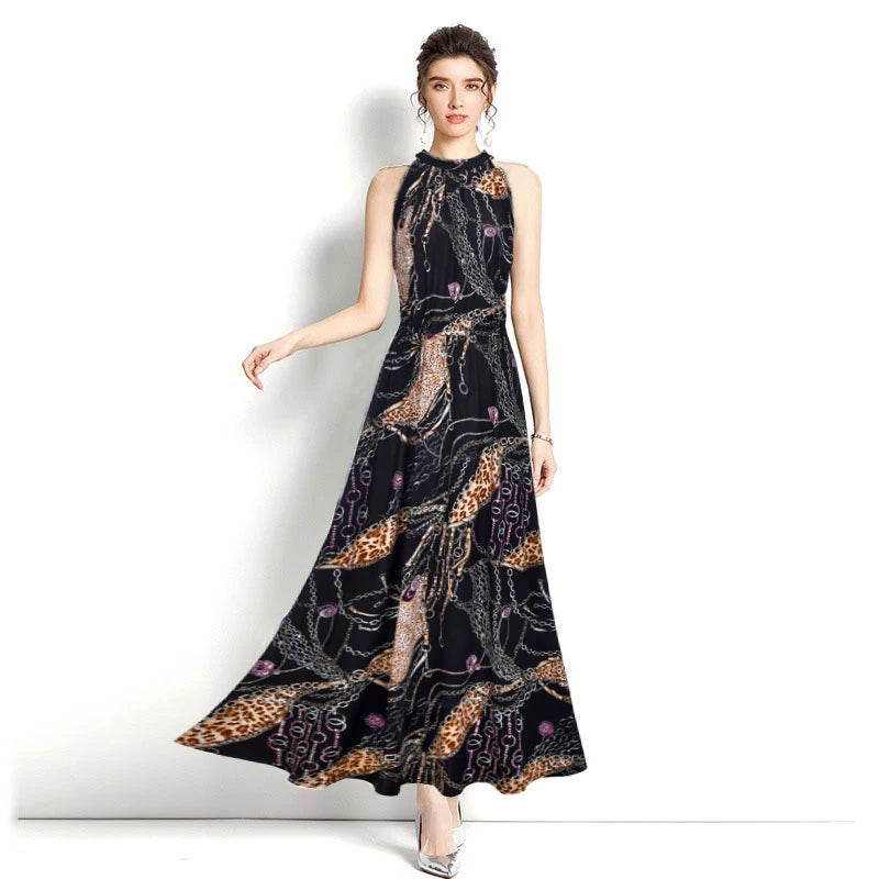 Women’s Boho A-Line Maxi Dress