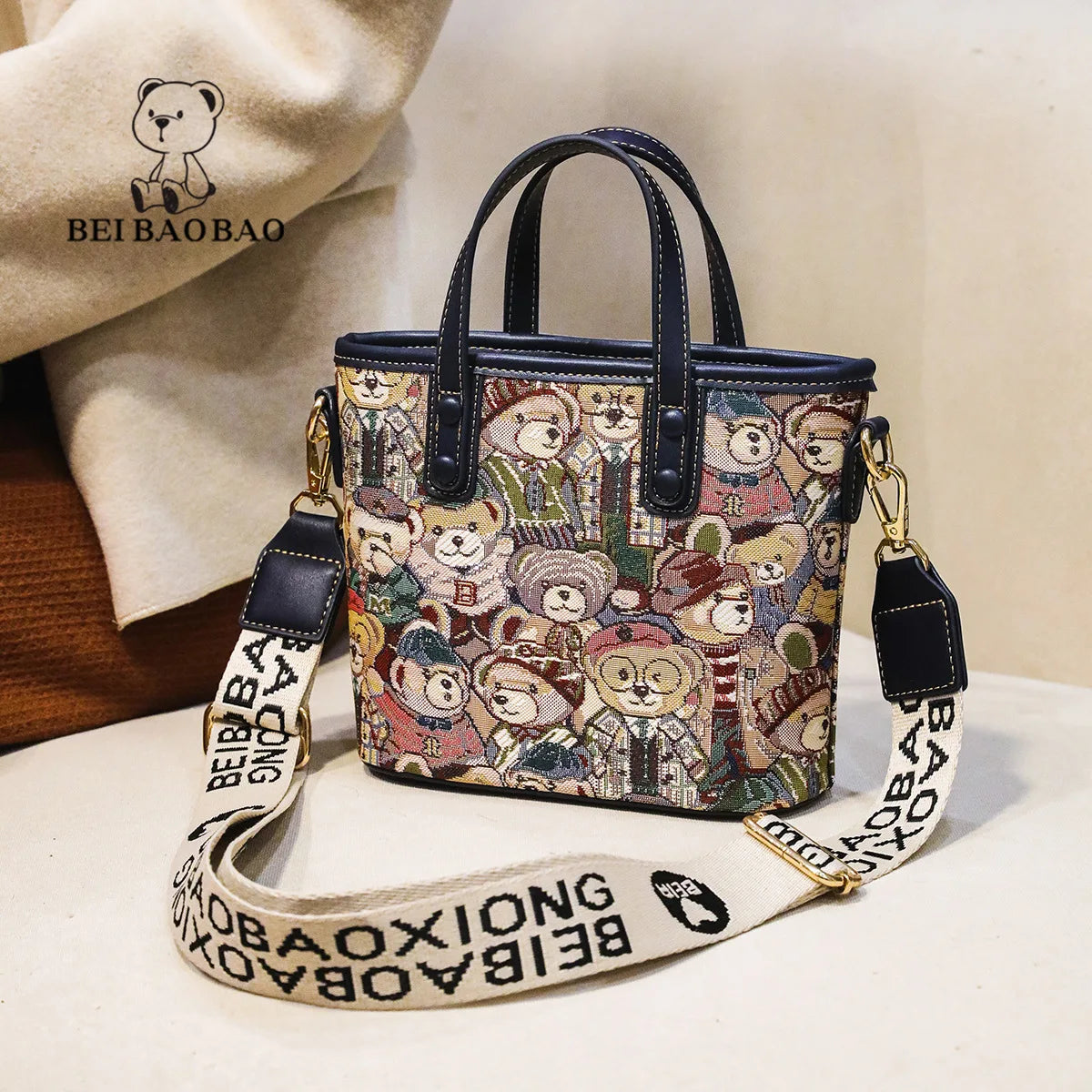 Women’s Shoulder Bag – Large Capacity Summer Cartoon Crossbody Tote