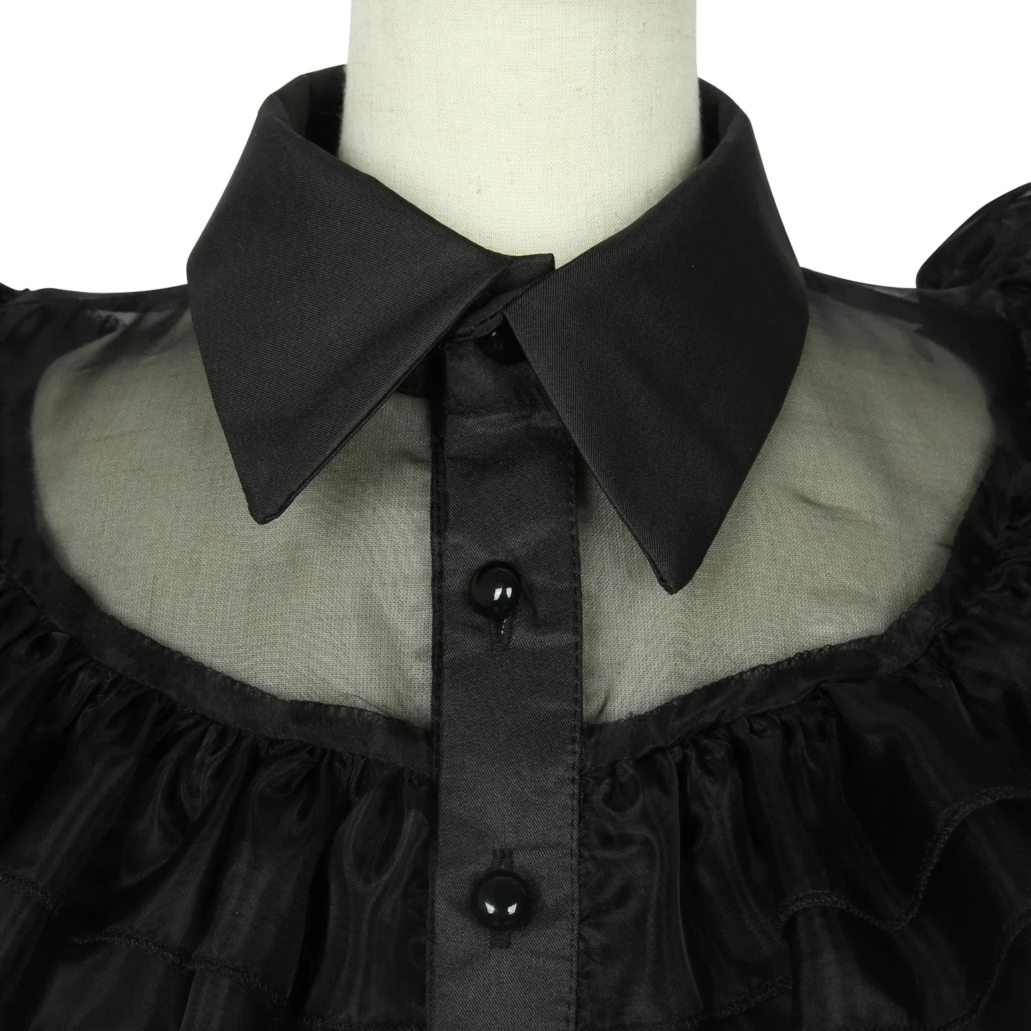  Wednesday Addams Cosplay Dress For Girl Kids Movie Black Dress Adult Women's Dress Halloween Carnival Party Role Play Set