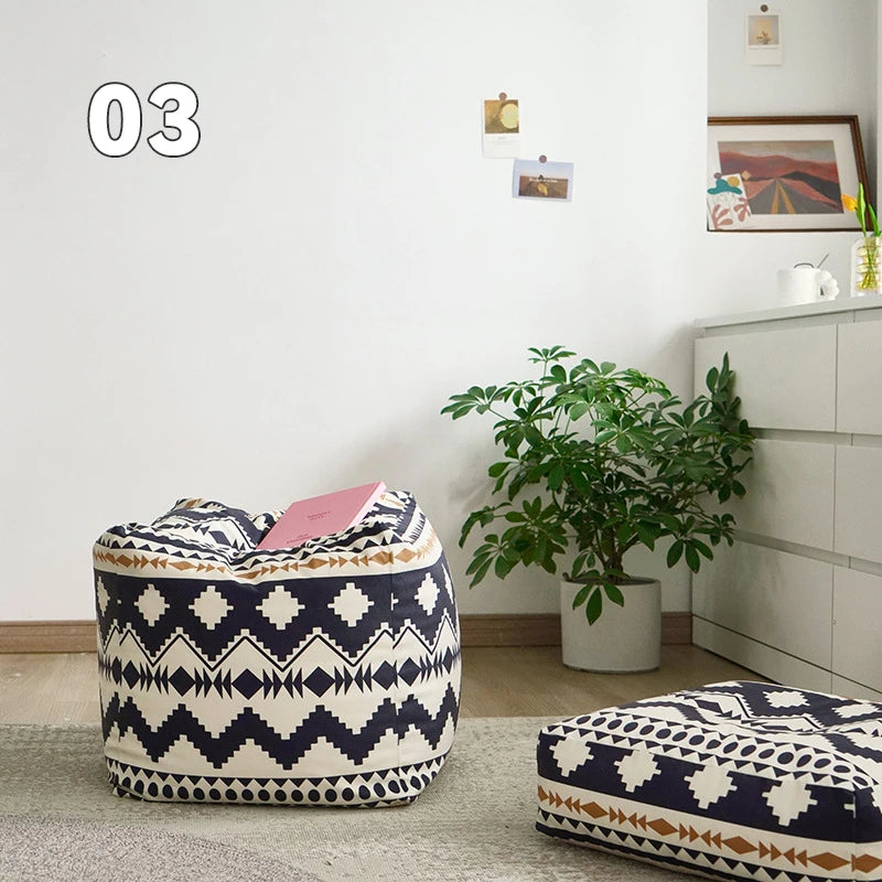 Tatami Cushion Pouf Ottoman