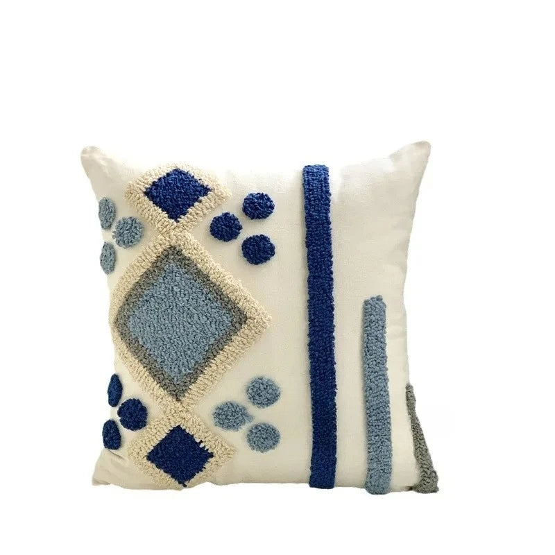 Velvet Embroidered Pillow Cover