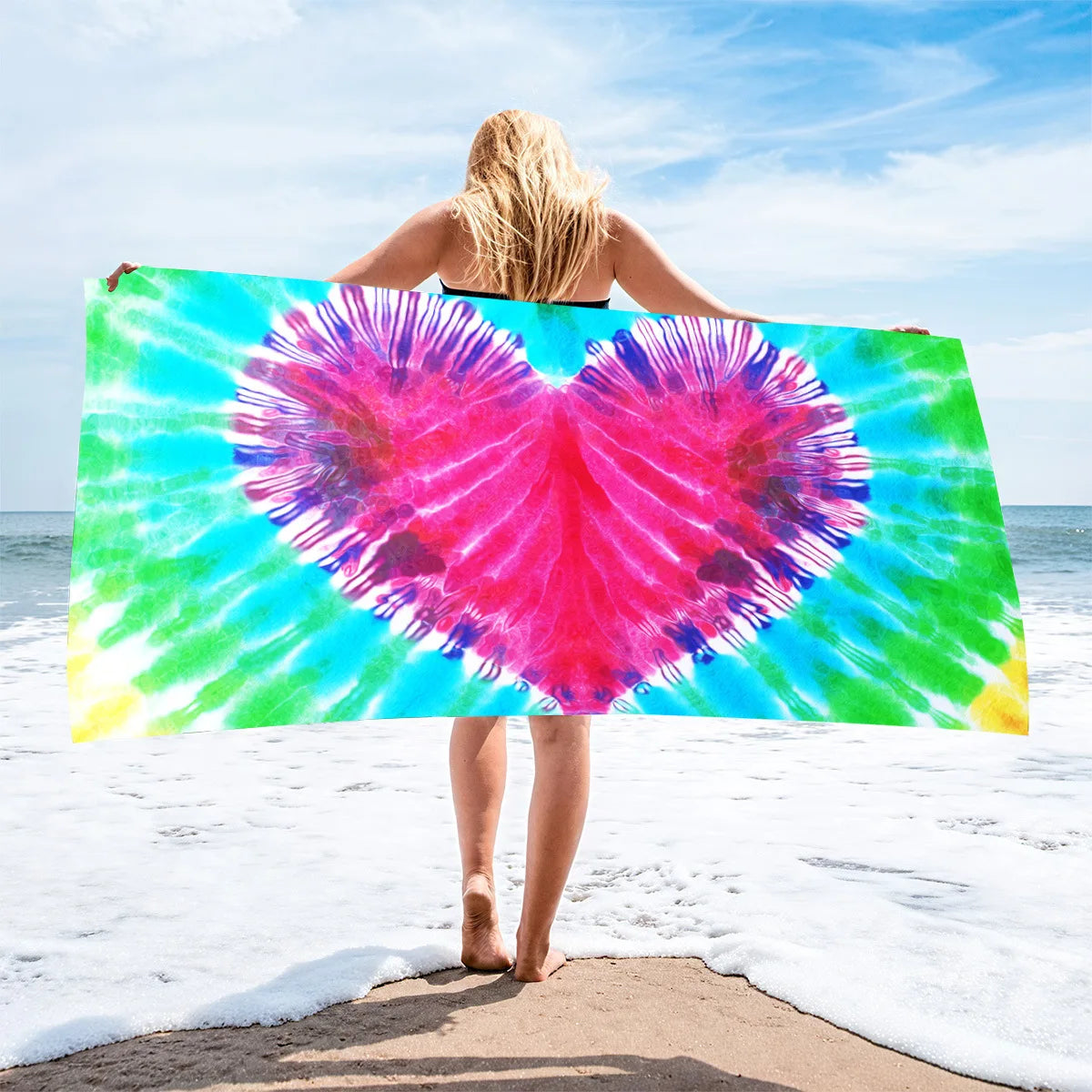 Beach Printed Towels, Seaside Vacation