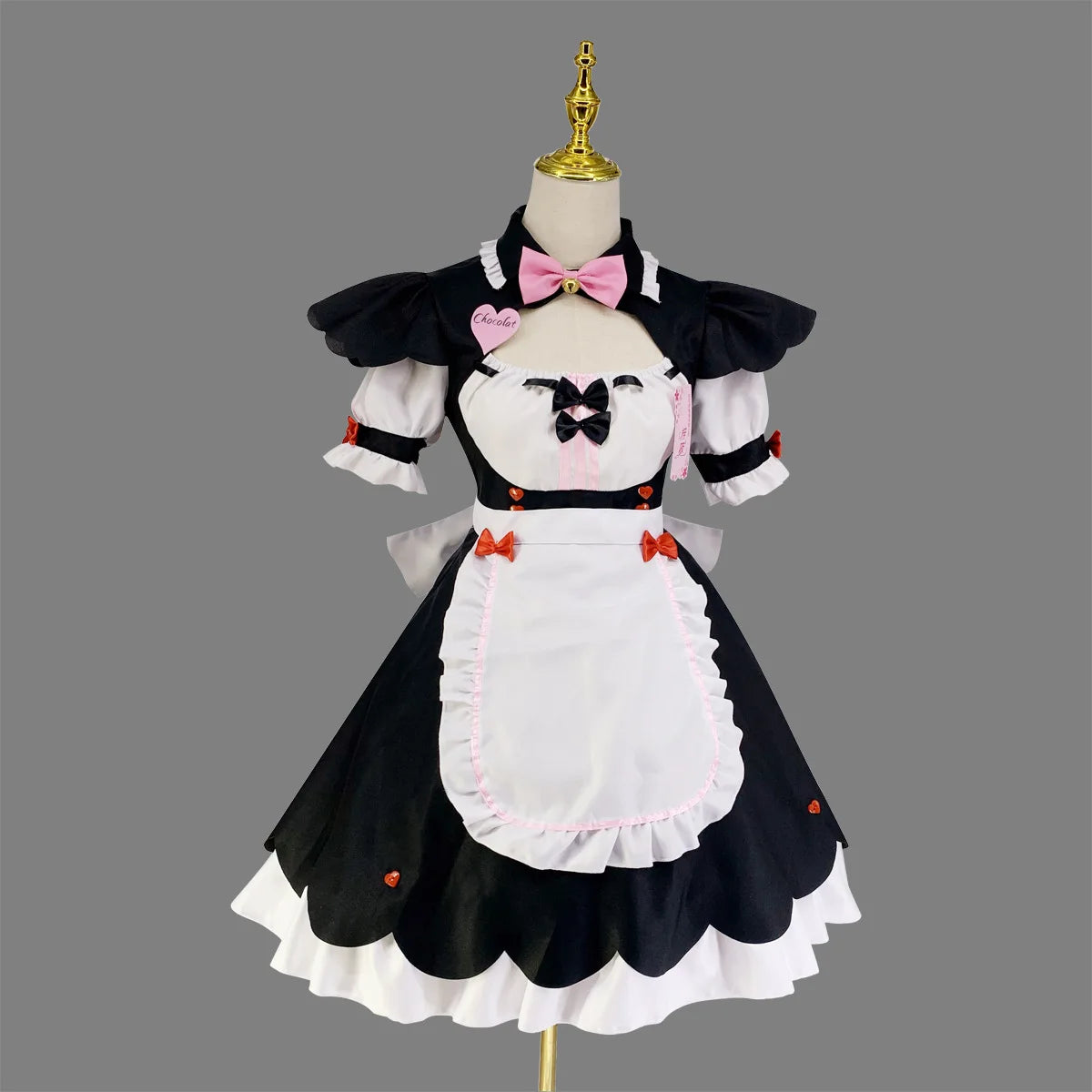 Maid Dress Kitty Land Chocolate Vanilla Cosplay Costume Plus Size