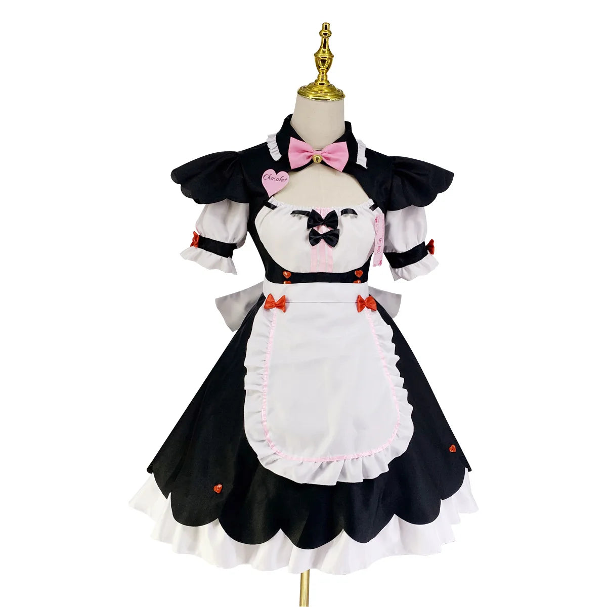 Maid Dress Kitty Land Chocolate Vanilla Cosplay Costume Plus Size