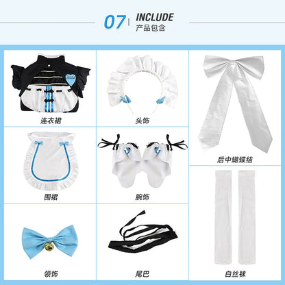 Two-Dimensional Chocolate Aroma Maid Costume Clothes Nekopara