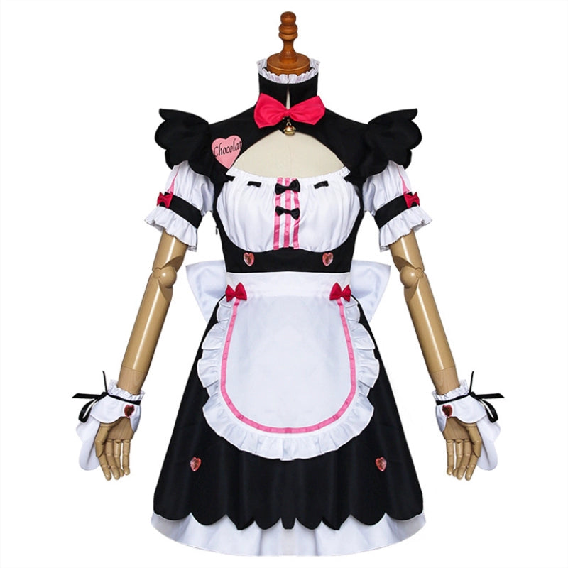 Two-Dimensional Chocolate Aroma Maid Costume Clothes Nekopara