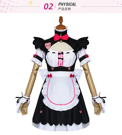 Two-Dimensional Chocolate Aroma Maid Costume Clothes Nekopara