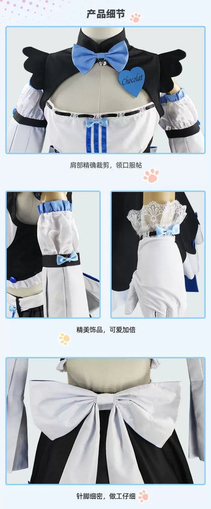 Two-Dimensional Chocolate Aroma Maid Costume Clothes Nekopara