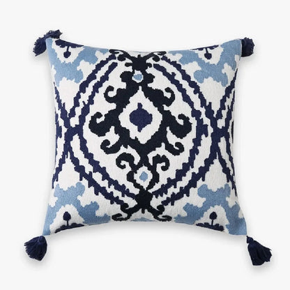 Vintage Boho Tufted Lumbar Pillow Cover