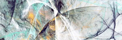 Blue Color Block Abstract Wall Art – Modern Canvas Print