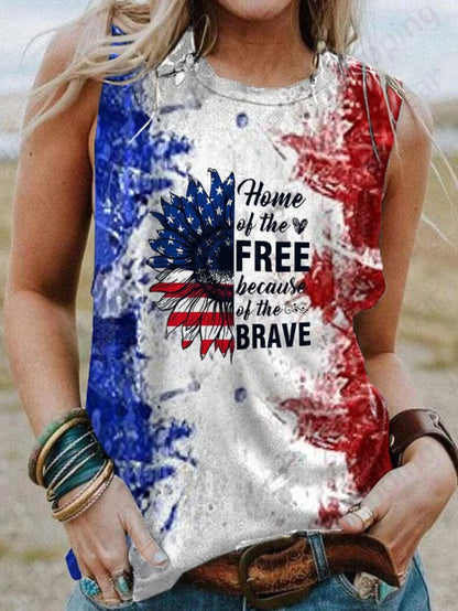 Feather Print Tank Tops Women's Fashion Sleeveless Vest Sexy Casual Vintage Tanks Top Casual Crew Neck Tops Womens Clothing 2024