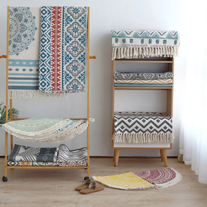Bedroom Living Room Cotton and  Decorative Area Rug