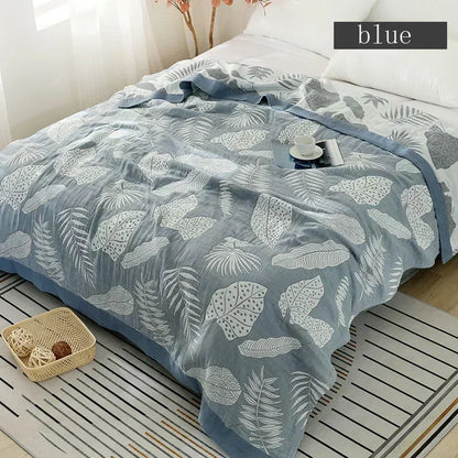 Boho Cotton Throw Blanket – Soft Nordic Bed & Sofa Blanket