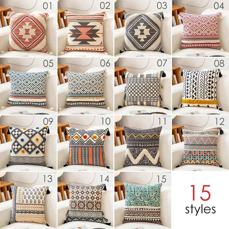 Embroidered Cushion Cover