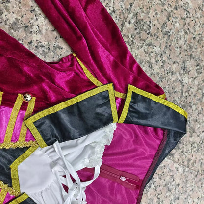Halloween Costumes Sexy Women Medieval Pirate Costume S-XL Viking Caribbean Cosplay Carnival Festival Party Halloween Outfit