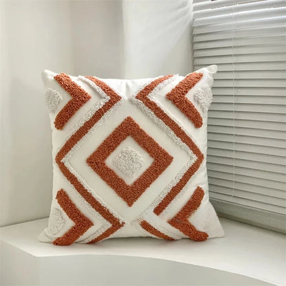Velvet Embroidered Pillow Cover