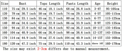 Kung Fu Martial Arts Costumes 2 Piece Set Perform Boy Tai Chi Uniform Children's Sets Outfit Kids Clothes Girls Wushu Baby Suit