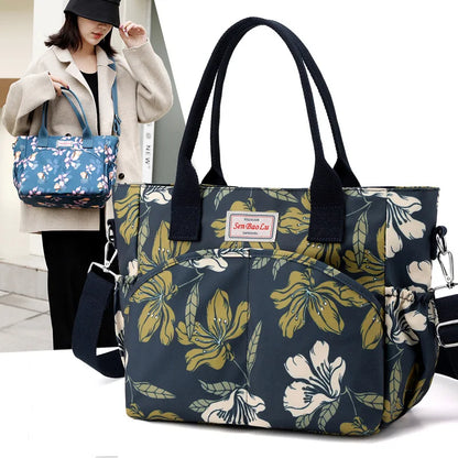 Women’s Oxford Nylon Crossbody Shoulder Bag – Large Capacity Handheld Tote