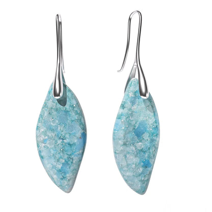 Women’s Emperor Jasper Dangle Earrings – Natural Healing Stone