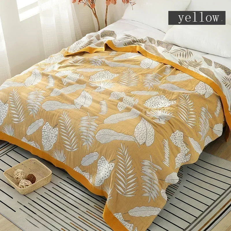 Boho Cotton Throw Blanket – Soft Nordic Bed & Sofa Blanket