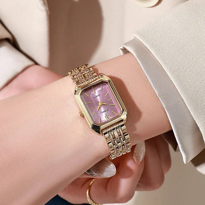 Women’s Rose Gold Stainless Steel Quartz Watch
