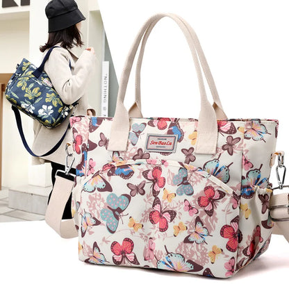 Women’s Oxford Nylon Crossbody Shoulder Bag – Large Capacity Handheld Tote