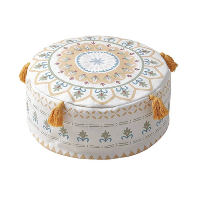 Nordic Geometric Floor Cushion – Futon Pouf Cover