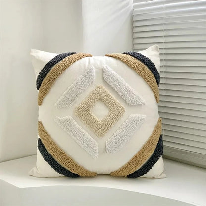 Velvet Embroidered Pillow Cover