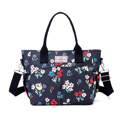 Women’s Oxford Nylon Crossbody Shoulder Bag – Large Capacity Handheld Tote