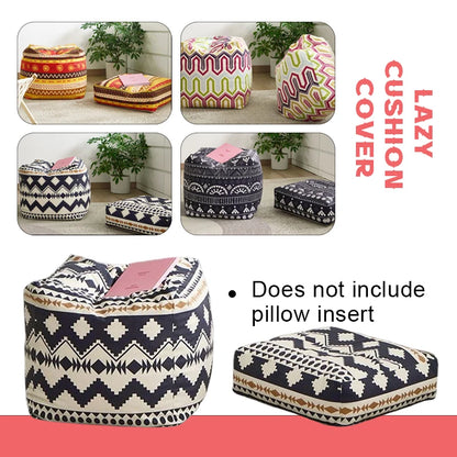 Tatami Cushion Pouf Ottoman
