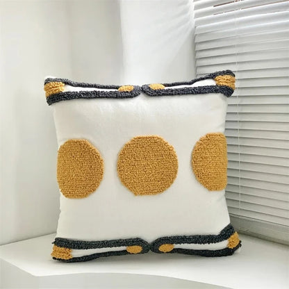 Velvet Embroidered Pillow Cover