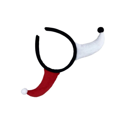 Adorkable Clown Horn Headpiece Proms Birthday Hairbands Fun Headwear Jester Circus Festive Hair Headwear