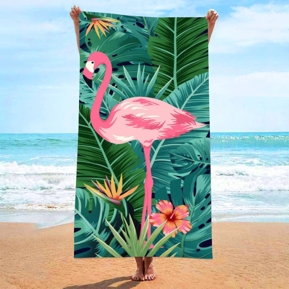 Beach Printed Towels, Seaside Vacation