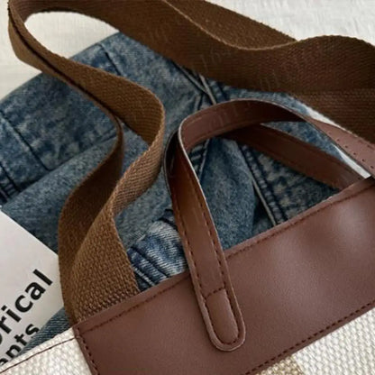 Women’s Striped Canvas Hobo Shoulder Bag – Zipper Bucket Tote for Daily & Travel Use