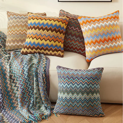 Knitted Cushion Cover