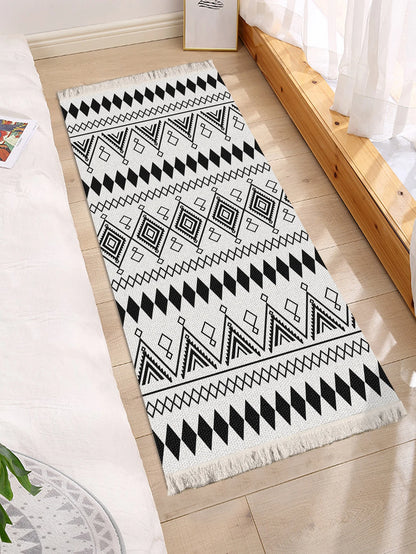 Modern Geometric Floor Rug – Anti-Slip &amp; Durable